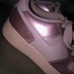 Chrome Purple Air Force 1’s